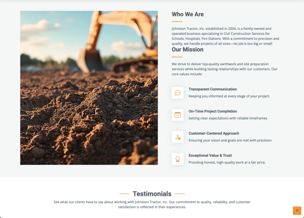 Johnston Tractor Inc screenshot 3