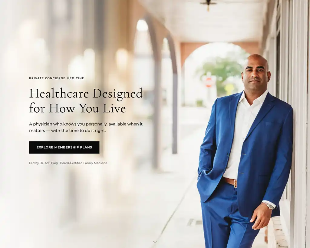 Baig Medical Group website
