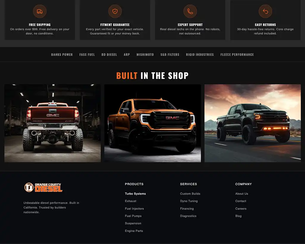 Orange County Diesel screenshot 2